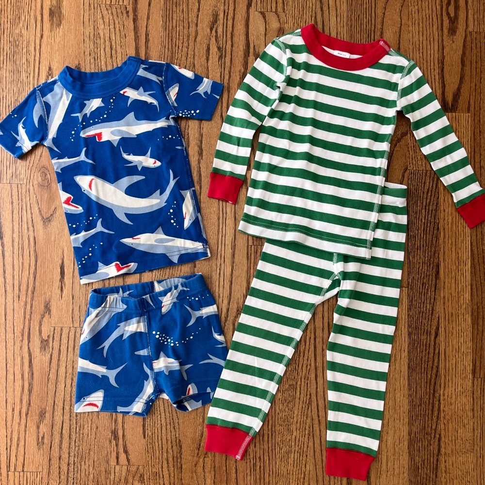 Hanna Andersson 3T pajama bundle - GUC!
